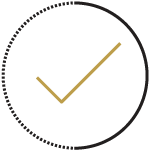 A gold checkmark inside a circle | site title "Al Janah Al Malaky"