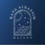 Alt text for the image: Night sky with moon and stars | Al Janah Al Malaky.